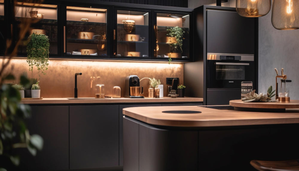 Elevate Your Kitchen  Embrace Modernity with Black Kitchen Ideas